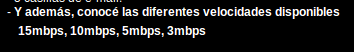 Captura de la web de Telecentro sin seleccionar