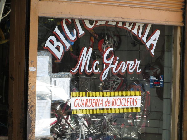 Bicicletería Mc. Giver