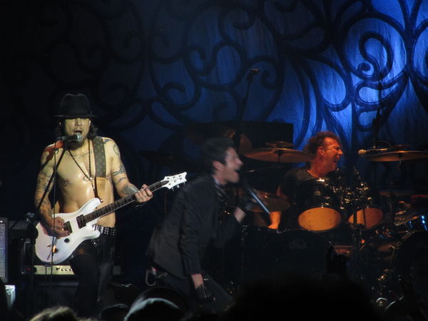 Dave Navarro, Perry Farrell y Stephen Perkins